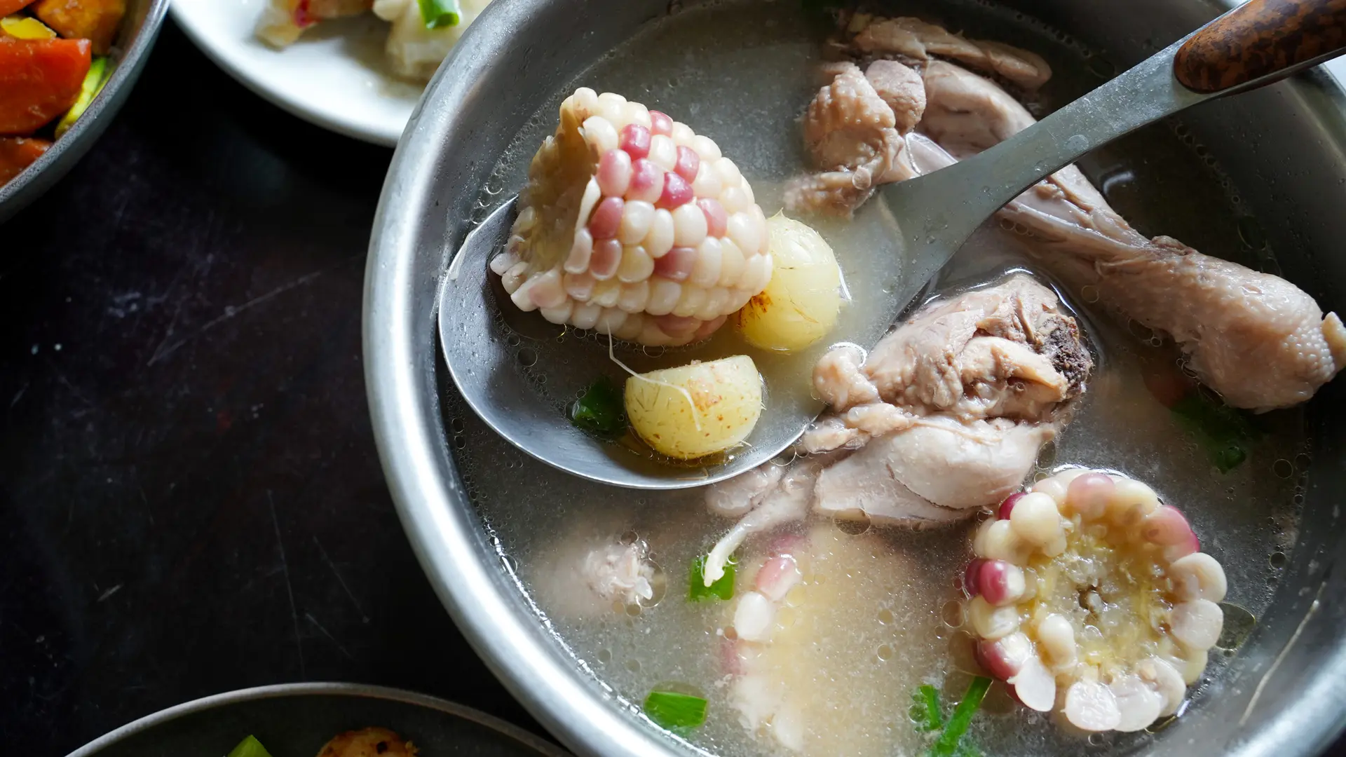 油甘雞湯